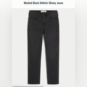 Hollister Washed Black Slim Jeans